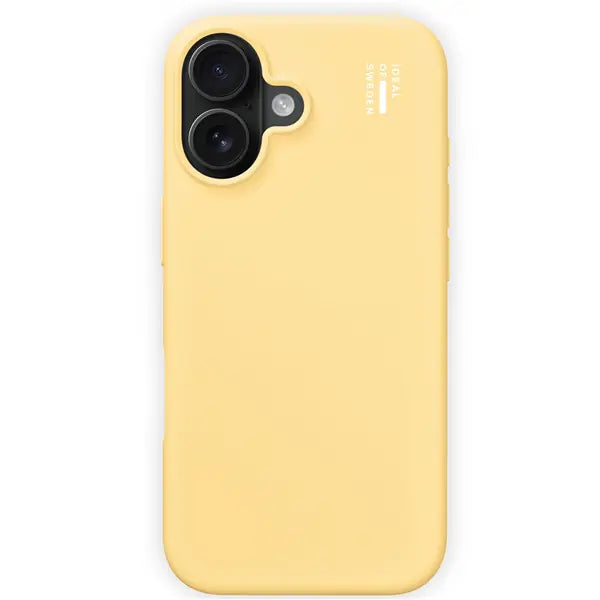 iPhone 16, MagSafe Silikon Soft Lemon