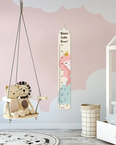 wooden heigh chart 