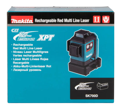 
          Akku-Kreuz Linienlaser rot 360° 12V
          SK700D
        