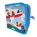 Kreidemalbuch Set mit 4 Kreiden Flieger