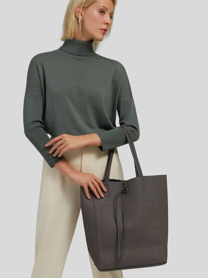 ROSSIS - Loredana Stone Wash Tote - Lightweight vegan bag for everyday ✨👜