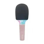 Mikrofon Bluetooth mit Licht rosa