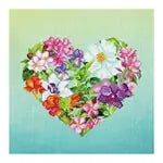 Diamond Painting Blumenherz