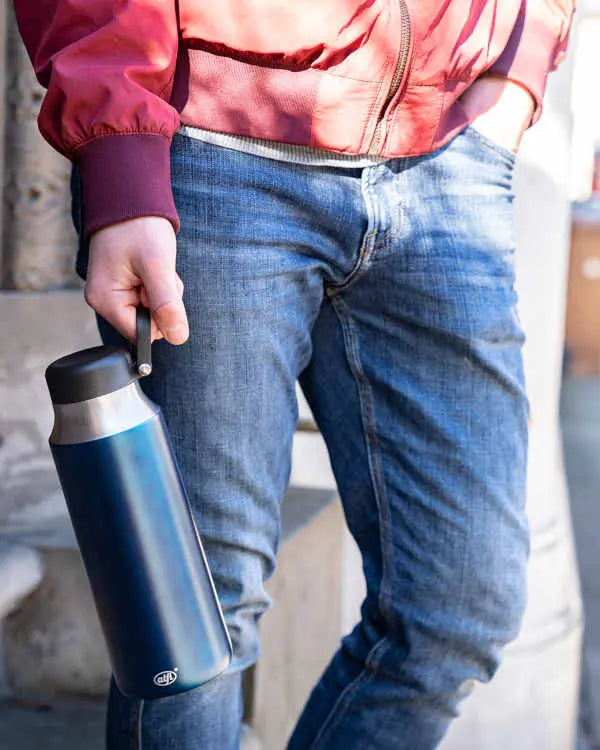 City Tea bottle, blue, 0.9l 