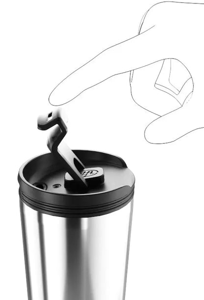 Iso Coffee Mug stainless steel polished 0,40 l