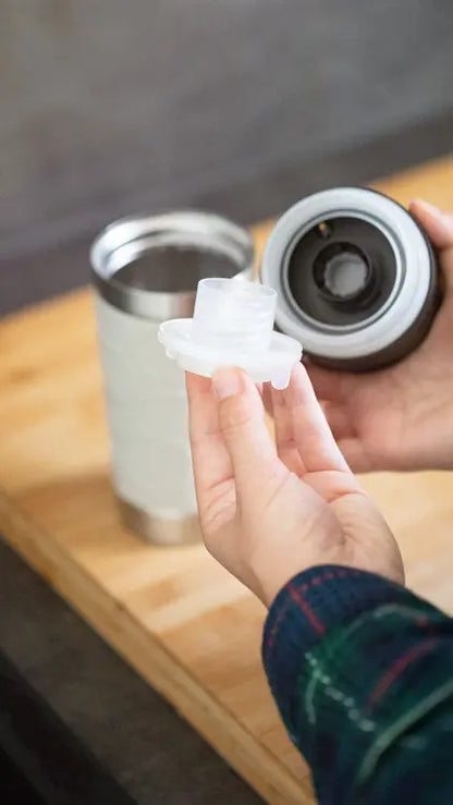 isoMug Plus Soft silver lining 0.35 l