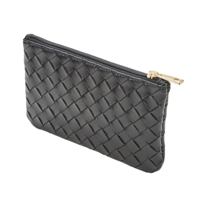 ROSSIS - Leda Braided-Texture Pouch - Sustainable, vegan essential organizer 👜✨