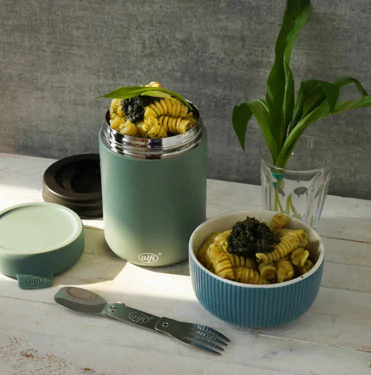 Iso Food mug pastel forest mat 0.35 lt.
