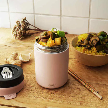 Iso Food mug pastel rose mat 0.35 lt.