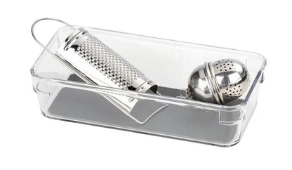 Schubladeneinsatz transparent/grau