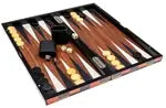 Backgammon Fourni, gross, Magnetverschluss