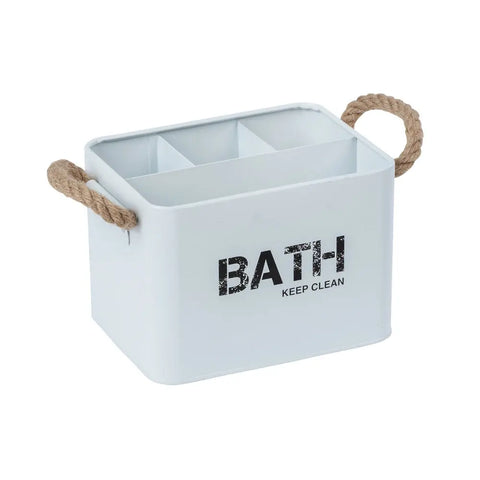 Wenko - Bath Storage Box White - Organize with Style! 🧺✨