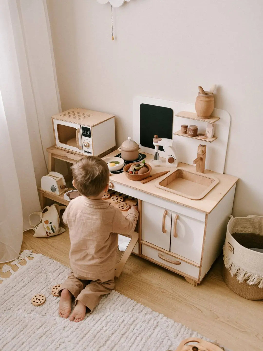 kids wooden cookies