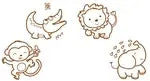 Baby Stempel Savanne