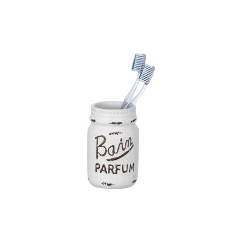 Wenko - Ceramic Toothbrush Holder Lavars - Chic Bathroom Elegance 🪥✨
