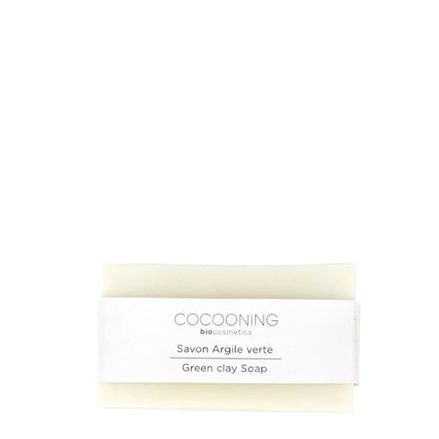 Cocooning Biocosmetics - Jabón Facial de Arcilla Verde - Desintoxica y Rejuvenece 🌿✨
