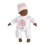 Babypuppe Cuquita dunkelhäutig 30cm