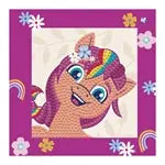 Diamond Painting Sonnenschein