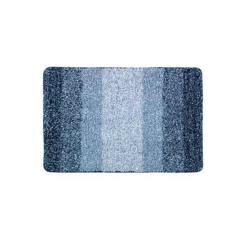 Wenko - Luso Blue Bath Mat 90x60 cm - Transform Your Space with Cozy Elegance! 🌟🛁