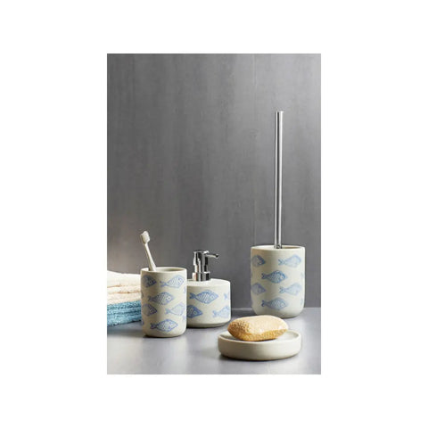 Wenko - Ceramic Fish Design Toilet Set - Refresh Your Bathroom! 🐟🚽