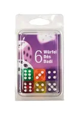 Würfelset 16mm Transparent (MQ5)