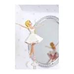 Musikspieldose m. Schublade, Ballerina, nachtleuchtend