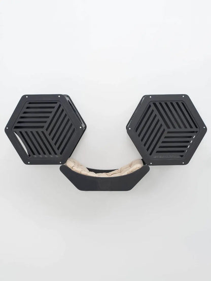 floating cat shelf perch