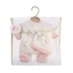 Pyjamaset Häschen pink 32cm