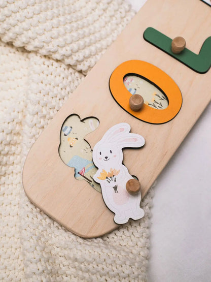 name bunny puzzle 
