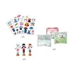 Stickercollage Kleiner Kleiderschrank
