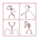 Oogi Elastische Spielfigur rosa (MQ6)