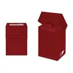 Solid Red Deck Box