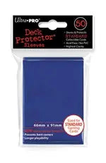 Blue Deck Protector Standard (50) NEW SIZE