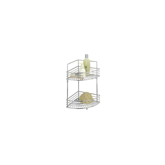 Wenko - Corner Shelf Milano 2 Levels - Stylish Storage Solution ✨🏡