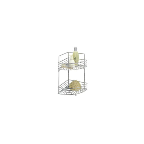 Wenko - Corner Shelf Milano 2 Levels - Stylish Storage Solution ✨🏡