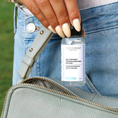 Cocooning Biokosmetik - Natürliches hydroalkoholisches Gel 50ml - Saubere & frische Hände! 🌿💧