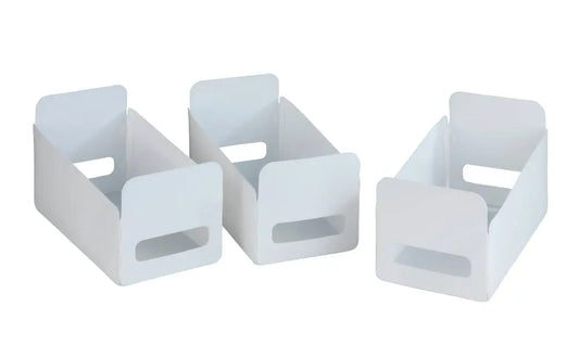 Organizer faltbar, 3 Stück Oya weiss