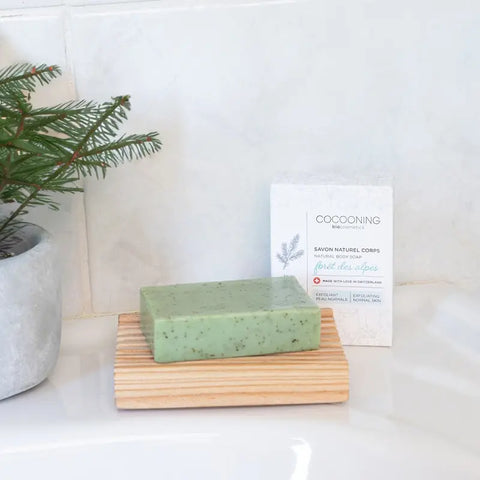 Cocooning Biocosmetics - Альпійське лісове мило 🌲🛁 Заспокійливий відпочинок для ваших відчуттів!