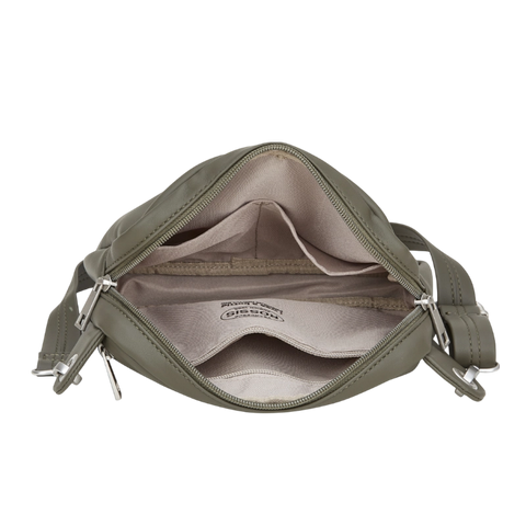 ROSSIS - Aline Olive Vegan Crossbody - Practical, versatile bag 👜🌿