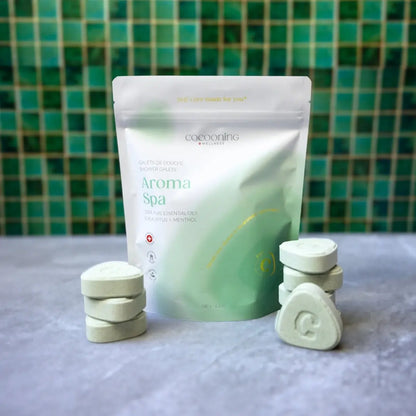Cocooning Biocosmetics - Shower Pebbles AROMA SPA - Transform Your Shower into a Relaxing Oasis! 💧🌿
