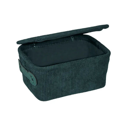 Wenko - Anela Basket Dark Green - Elegant Storage Solution 🌿🧺