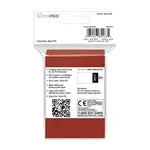 Red PRO-Matte Deck Protector Small (60)
