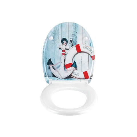Wenko - WC Seat Welcome Board Easy Close - Comfort & Style for Your Bathroom! 🚽✨