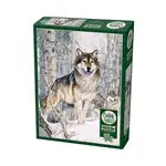 Wolf im Winterwald 1000 Teile