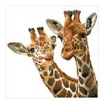 Diamond Painting Giraffen