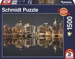 New York Skyline bei Nacht 1500 Teile