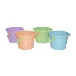 Eimer klein 4-Farben pastell