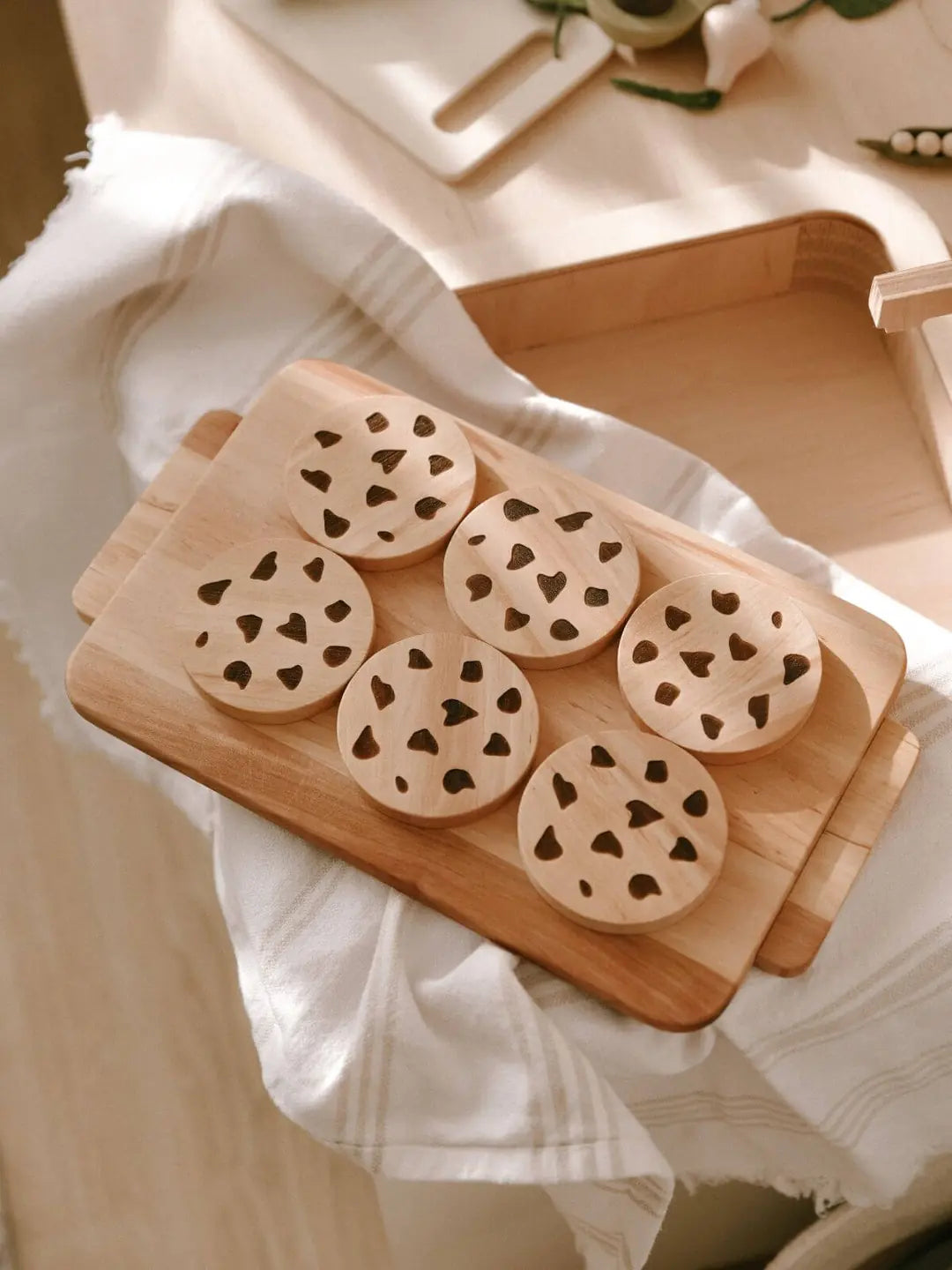 cookies wooden 