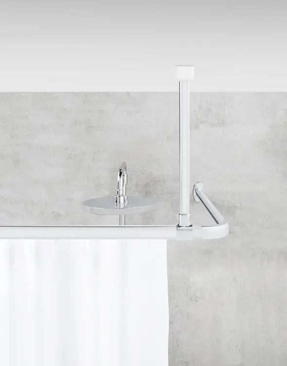 Deckenstütze Era chrom 57 cm 