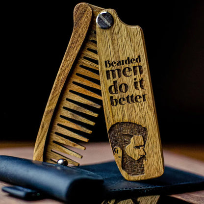 bearded men combs